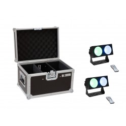 EUROLITE Set 2x LED CBB-2 COB RGB Bar + Case